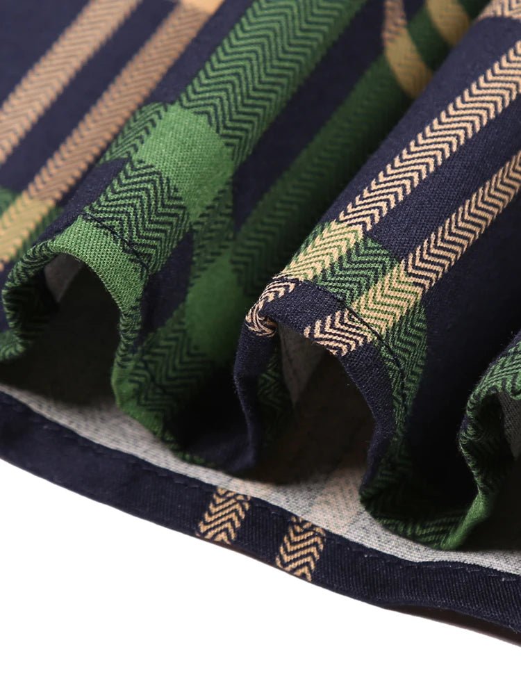 Années 40 Robe Swing À Carreaux Rétro - Ma Penderie Vintage