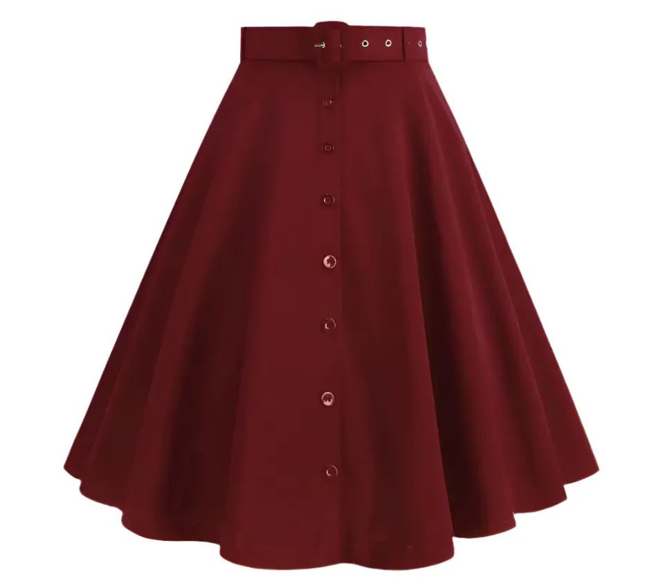 Années 60 Jupe Évasée Vintage Mary - jane - Ma Penderie Vintage