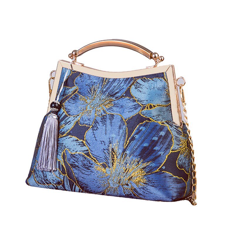 Années 20 Pochette Soirée Art Déco Lamé - Ma Penderie Vintage