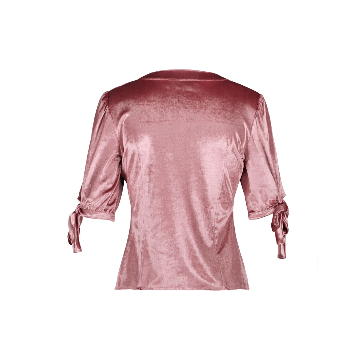 Années 40 Rétro Chemisier Velours Romantique - Ma Penderie Vintage