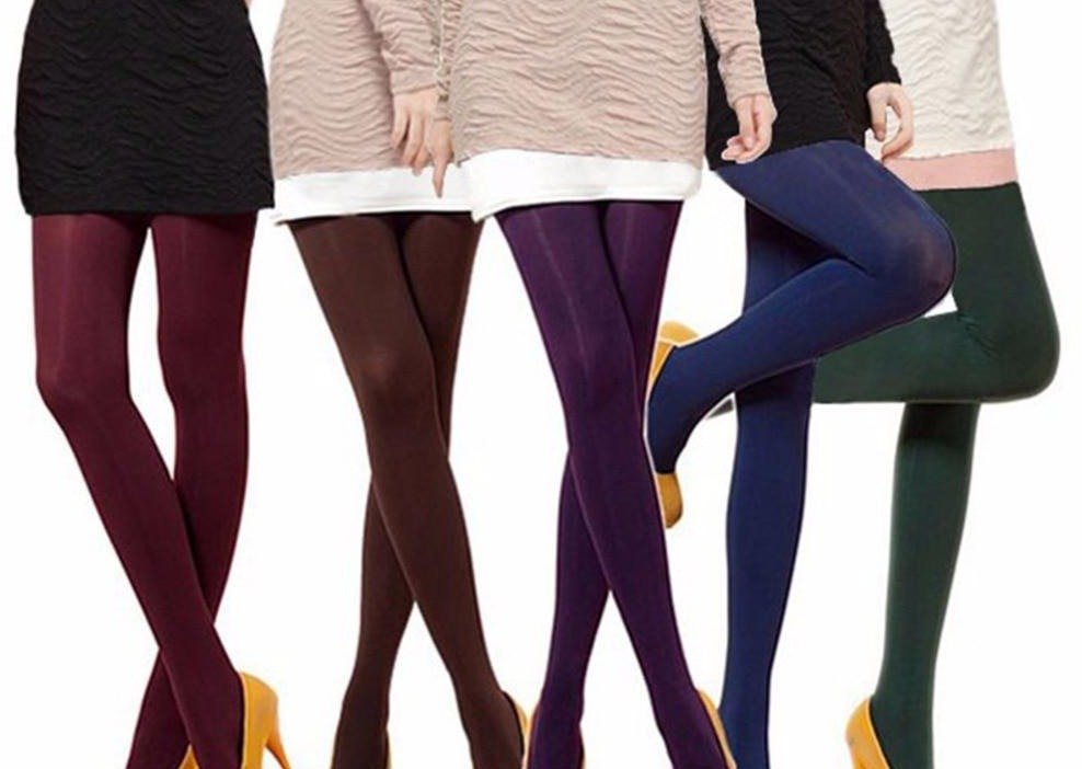 Années 60 Collant Opaque 50 Deniers Rétro Mod - Ma Penderie Vintage