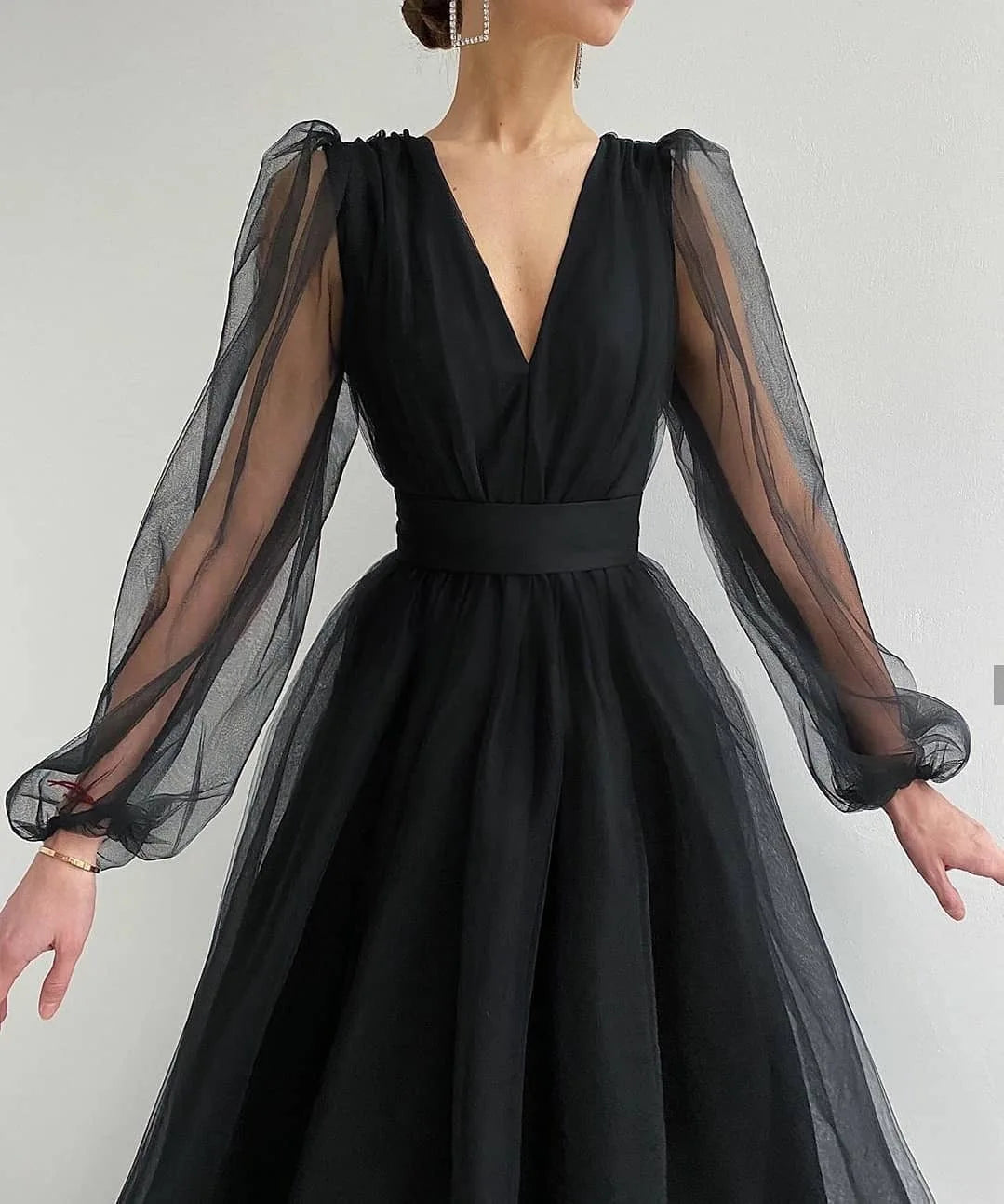 <tc>1950's</tc> Retro Ballerina Evening Dress