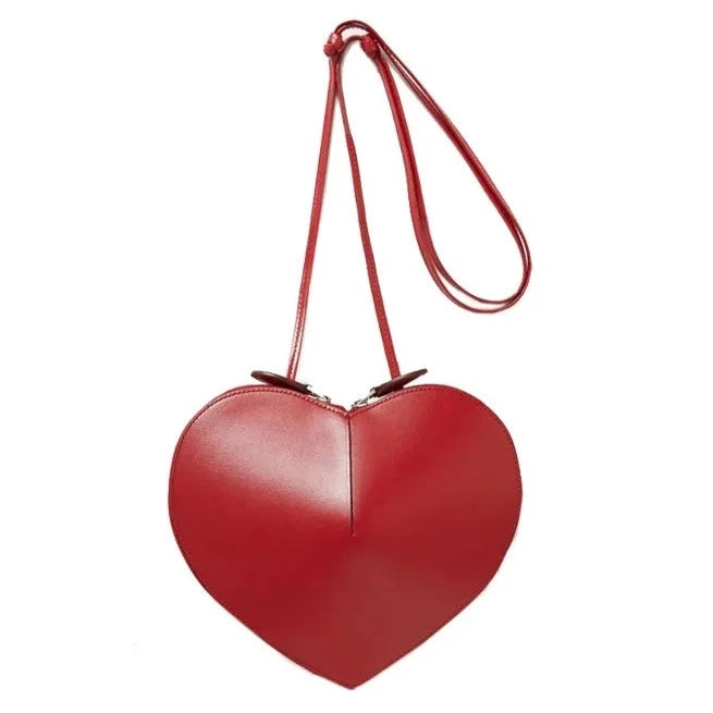 <tc>Años 60</tc> Bolso retro con forma de corazón