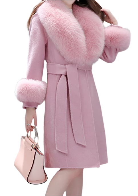 <tc>1970's</tc> Mid-length Coat <tc>Glamour</tc> Marlene