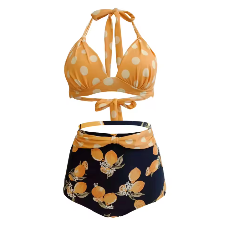 <tc>1960's</tc> Retro Lolita Swimsuit