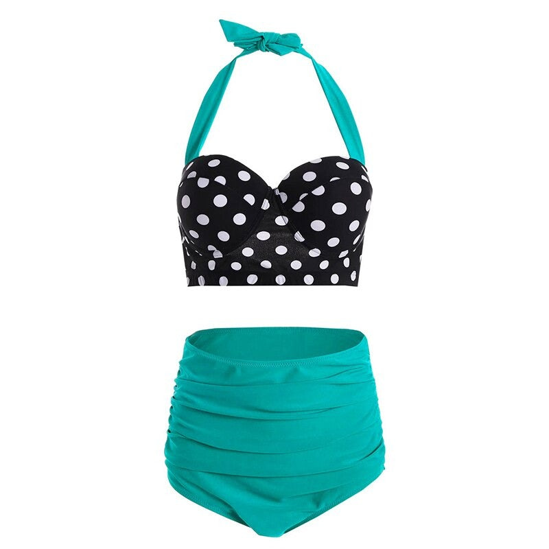 <tc>1950's</tc> Pin Up Two Piece Swimsuit