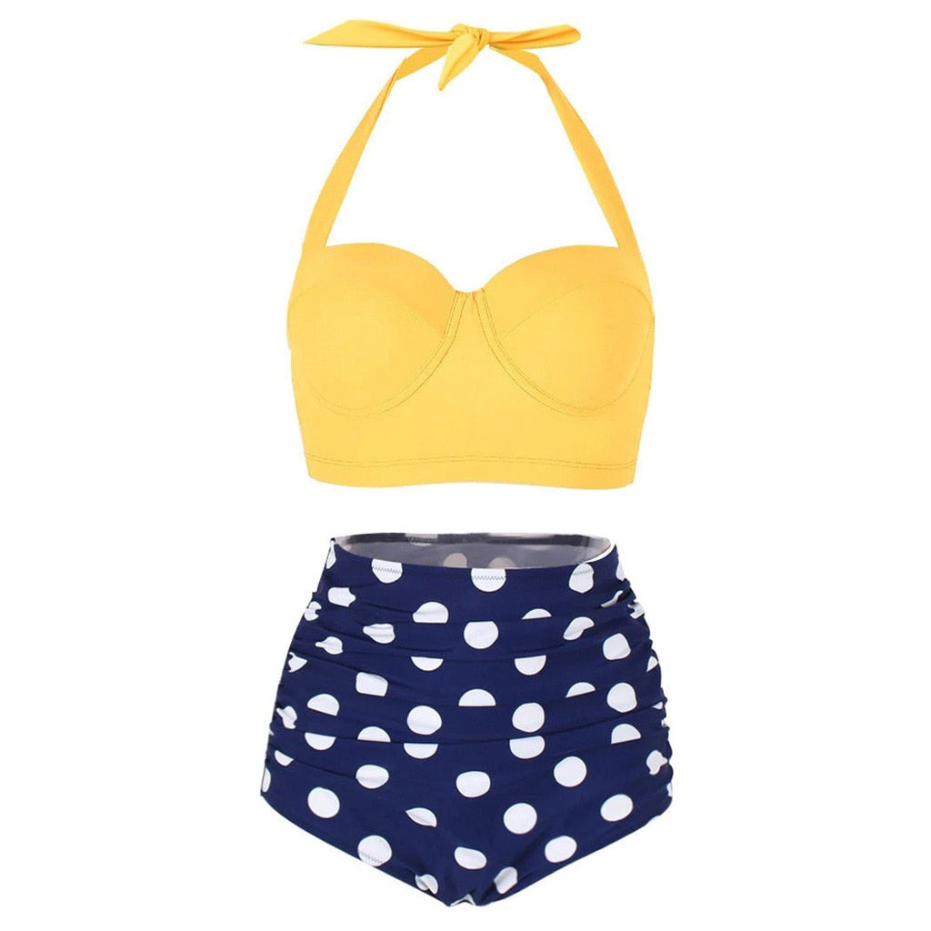 <tc>1950's</tc> Pin Up Two Piece Swimsuit