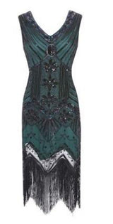 <tc>1920's</tc> Retro Sequin Evening Dress The Great Gatsby