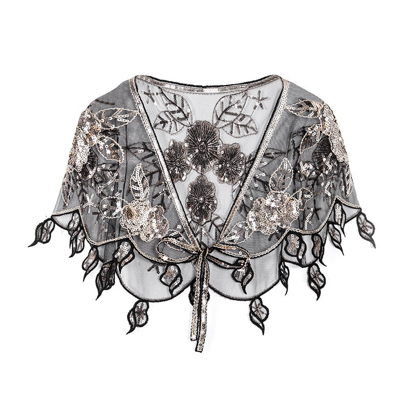 Années 30 Robe de Soirée Longue Sequins Gatsby – Ma Penderie Vintage