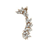 <tc>1950's</tc> Retro Rhinestone Climbing Earrings