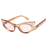 <tc>Años 60</tc> Gafas de sol tipo ojo de gato con tachuelas